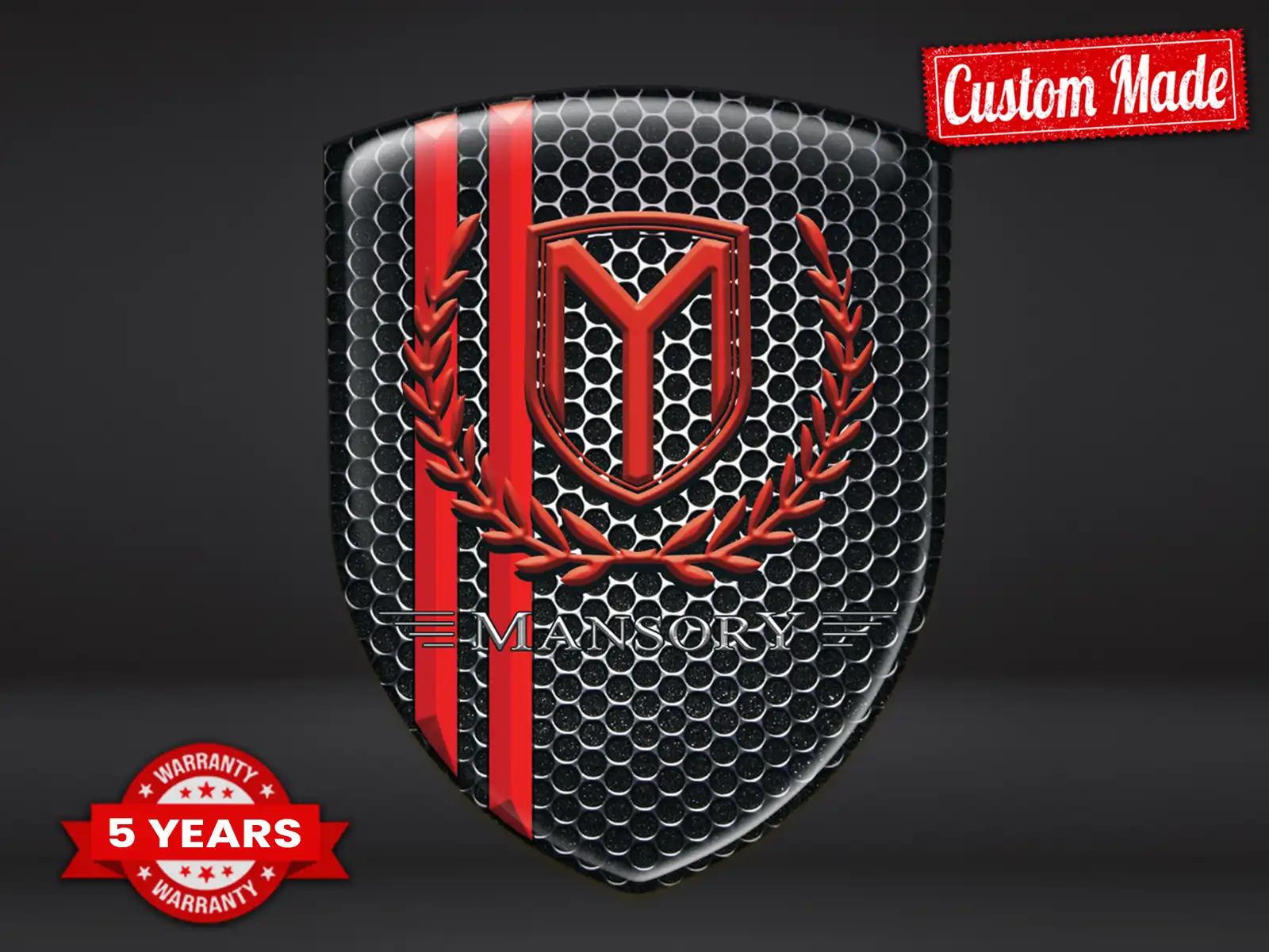 Mansory Logosticker Edition Minimal Anpassbar Gedruckt
